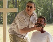 Gene Jones and AJ Bowen in THE SACRAMENT