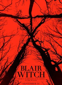 Blair Witch 2016 Film DVD Poster Found Footage