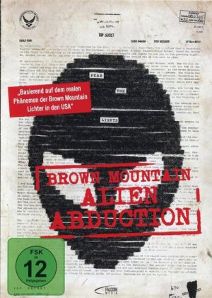 Brown Mountain Alien Abduction Found Footage Film DVD Poster