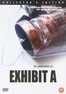 Exhibit A Found Footage Film DVD Poster