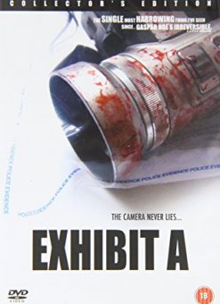 Exhibit A Found Footage Film DVD Poster
