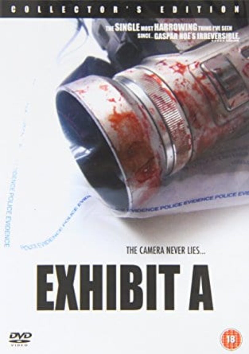 Exhibit A Found Footage Film DVD Poster