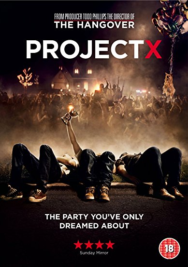 Project X Found Footage Film DVD Poster