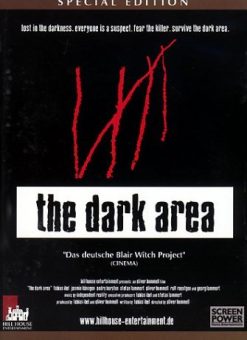 The Dark Area Found Footage Film DVD Poster