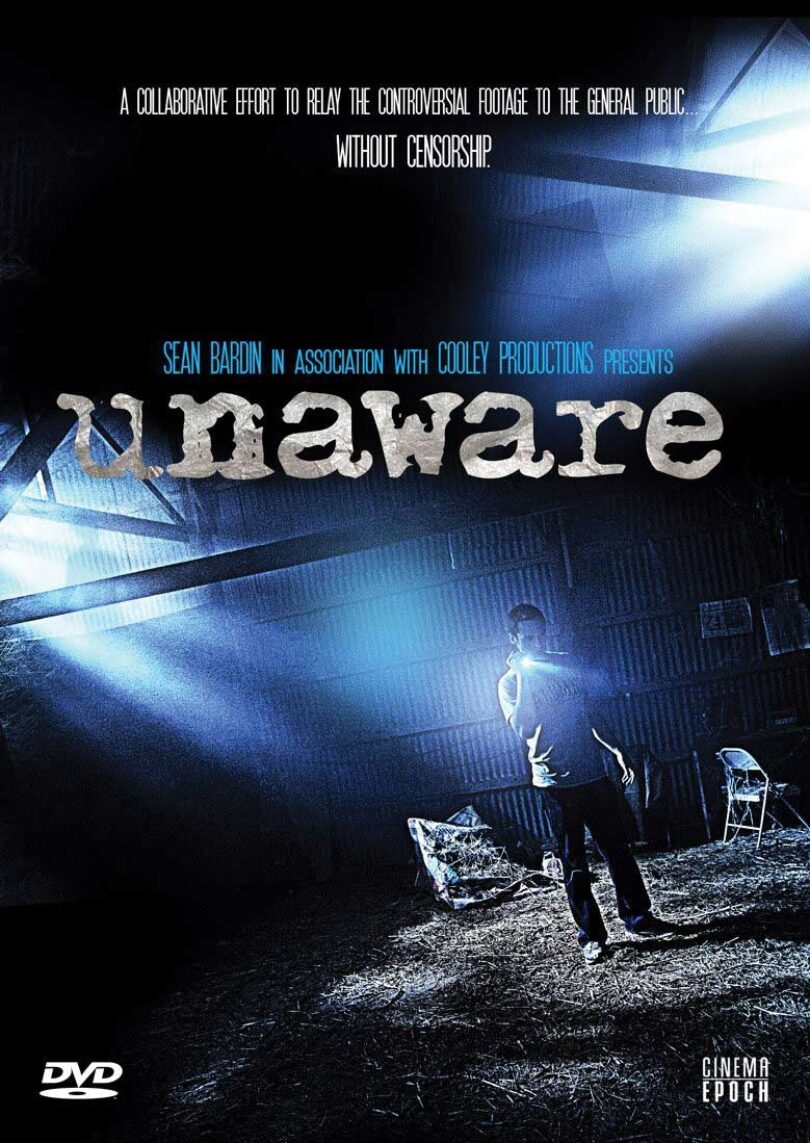 Unaware Found Footage Film DVD Poster
