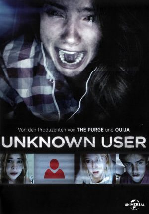 Unfriended Unknow User Found Footage DVD Film Poster