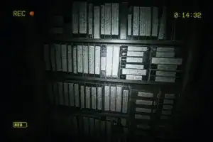 Found Footage VHS Wall