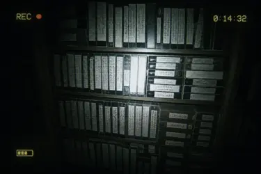 Found Footage VHS Wall